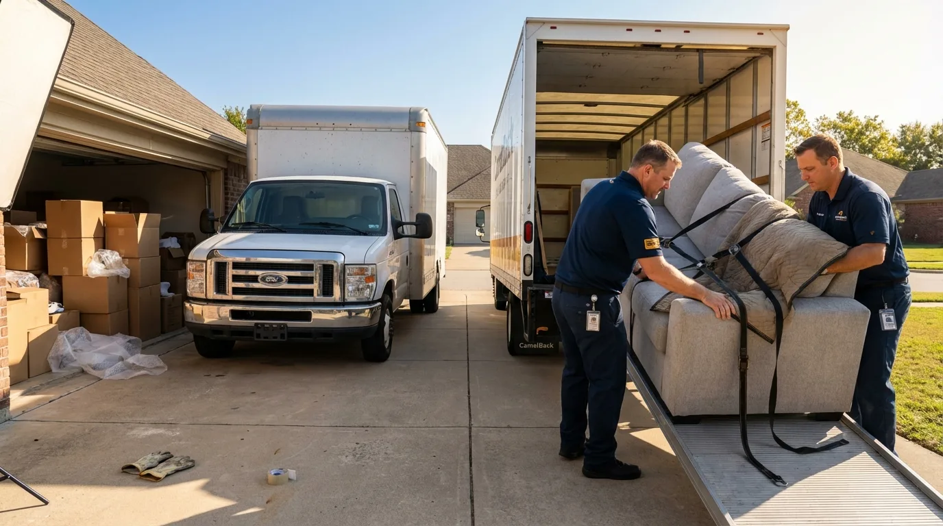 DIY truck vs professional crew comparison in Carlstadt